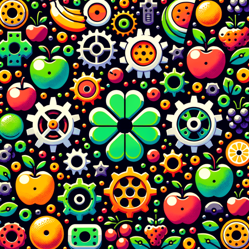 Mechanical Clover Galaxy